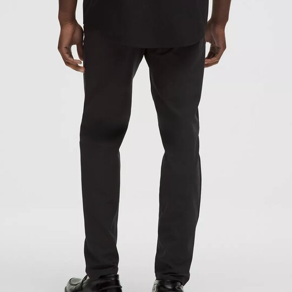 BNWT Lululemon ABC Slim-Fit Trouser 28L Warpstreme, Black, Size 31 - Picture 2 of 4